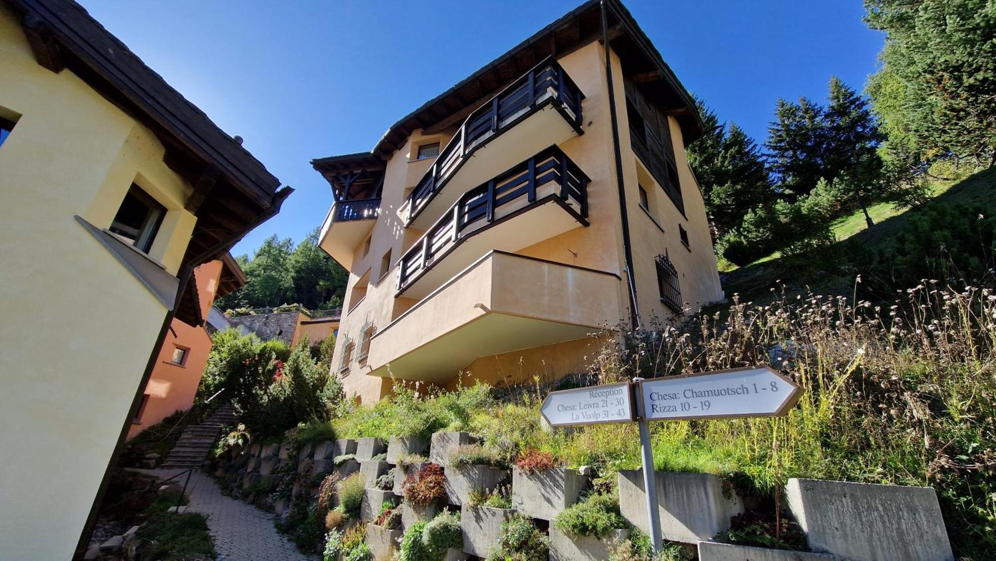 Aparthotel Chesa Bellaval シルヴァプラーナ エクステリア 写真