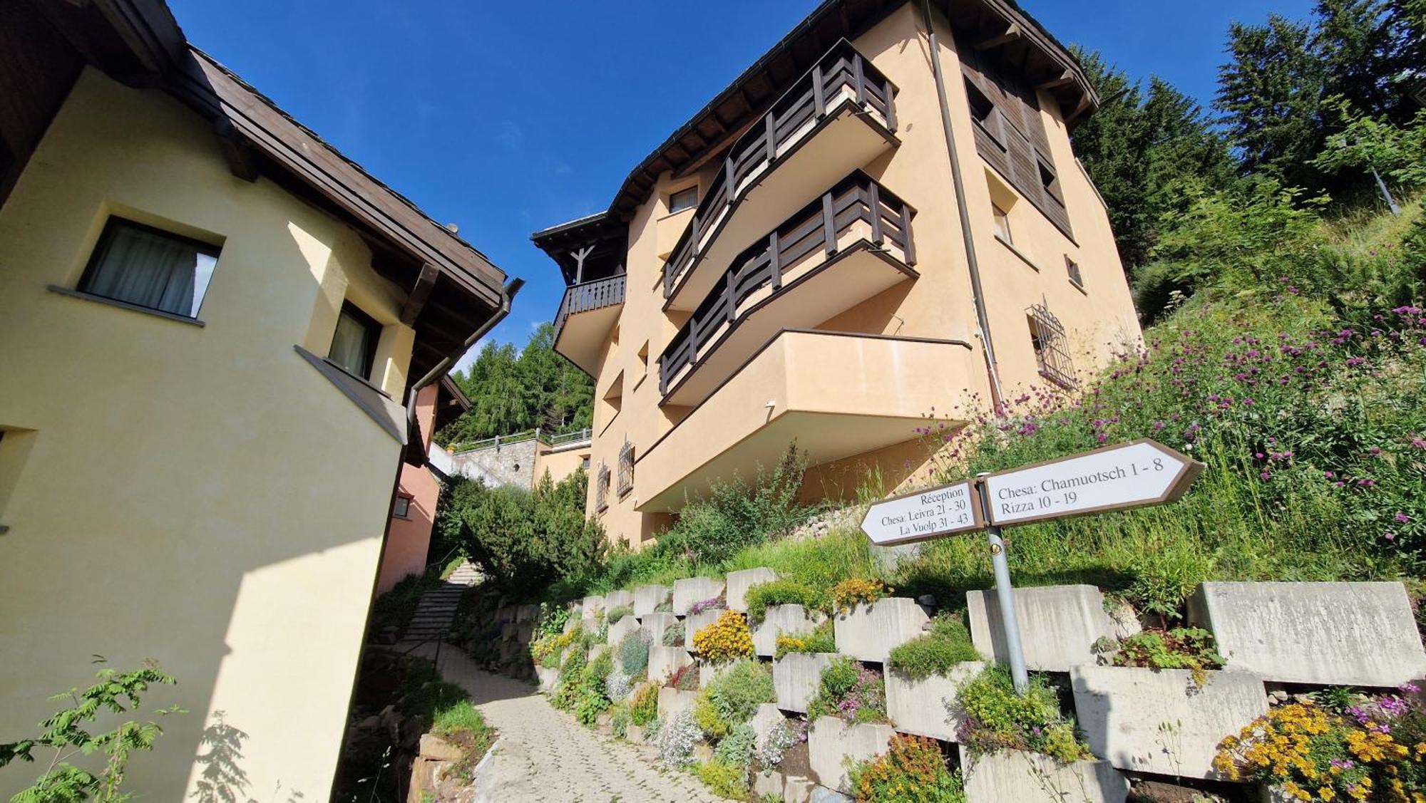 Aparthotel Chesa Bellaval シルヴァプラーナ エクステリア 写真