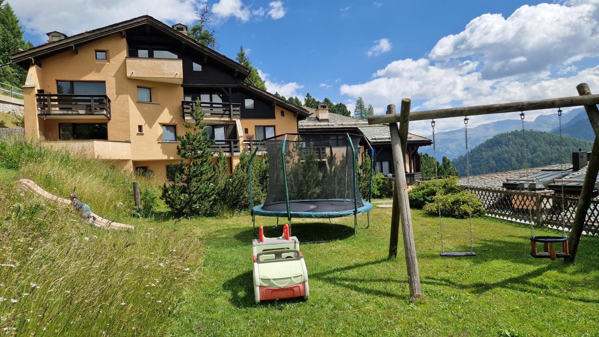 Aparthotel Chesa Bellaval シルヴァプラーナ エクステリア 写真